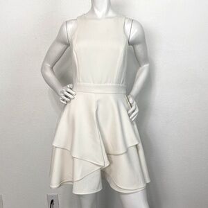 Adelyn Rae Ivory Coquette Romantic Soft Girl Cottagecore Feminine Dress Size S